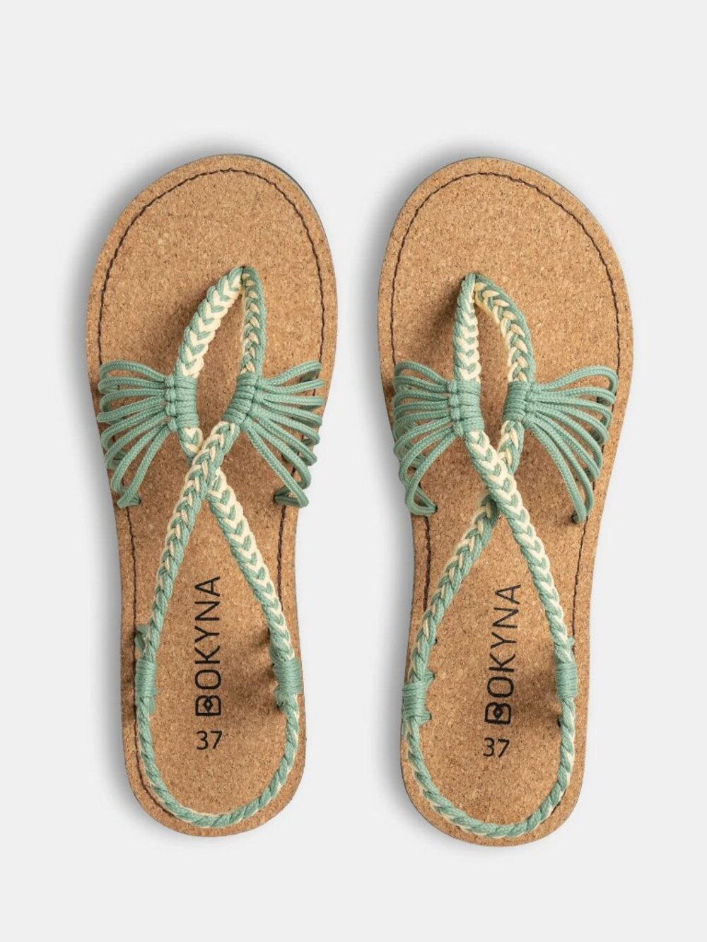 Bokyna SEASTAR – Pistachio Sandals 38 NWT